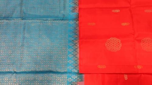 SOFT SILK SAREE WITH BLOUSE